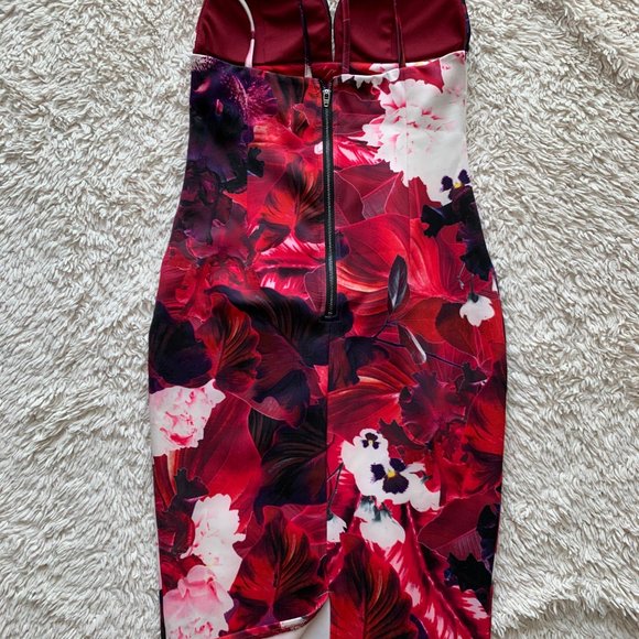 Rise of Dawn Floral Midi Dress - Picture 2 of 3
